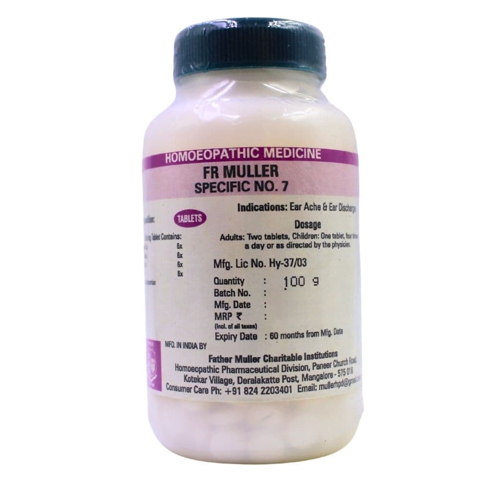 Specific Tablet No 7