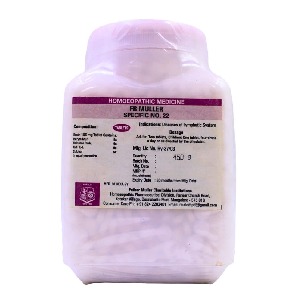 Specific Tablet No 22
