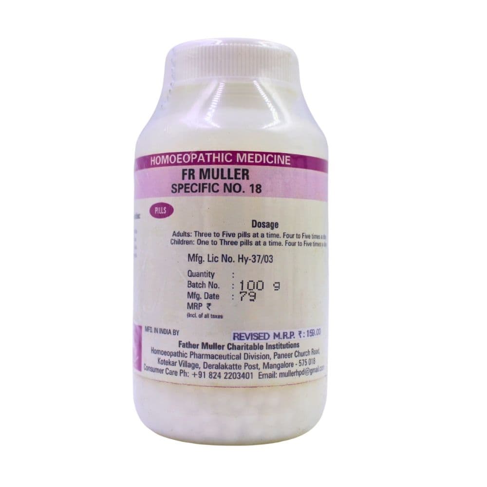 Specific Pills No 18