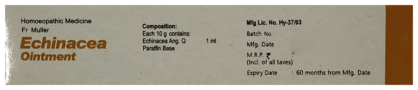 Echinacea Ointment 3