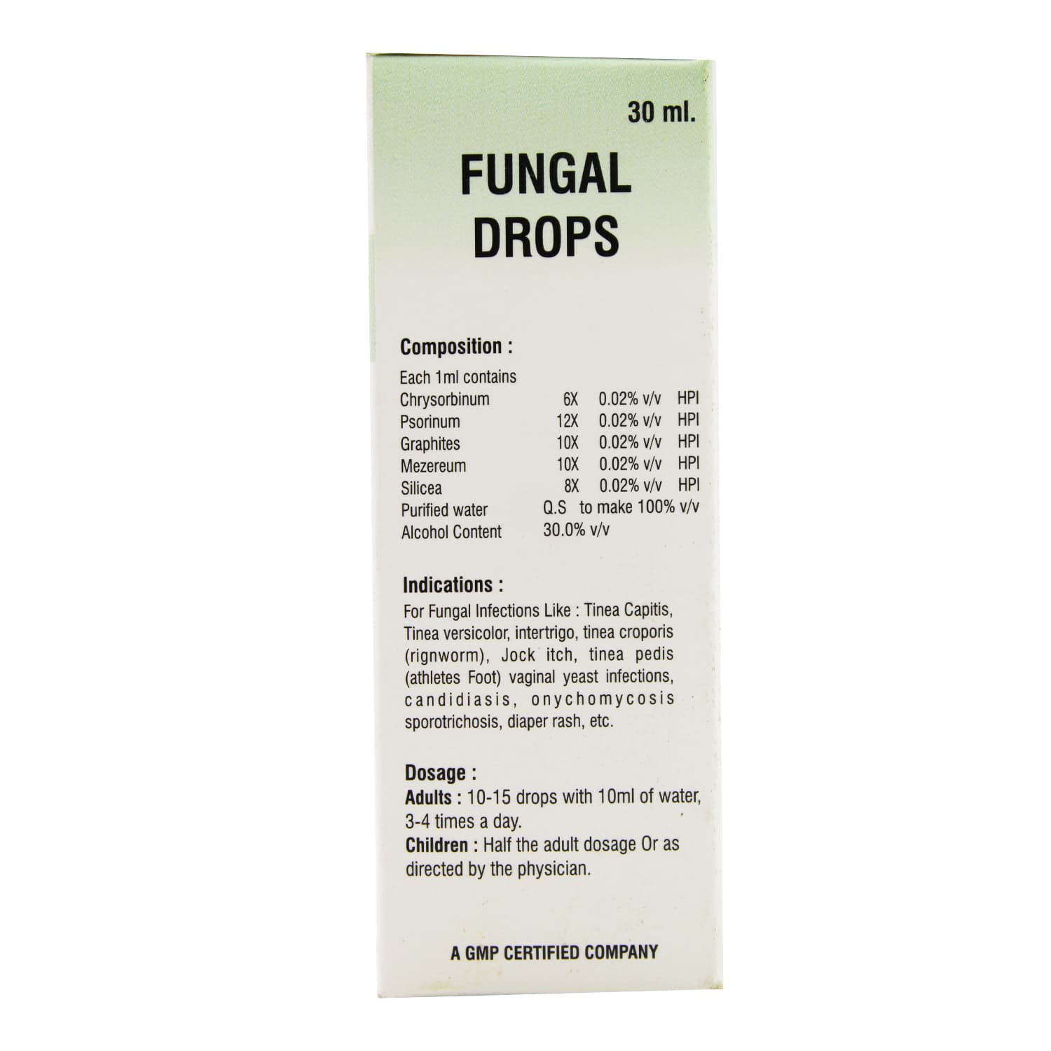 Dr Raj Dermisafe D1 Fungal Drops 2