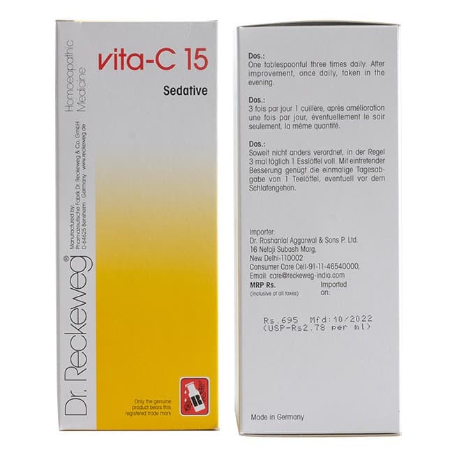 Dr Reckeweg R 15 Vita C Syrup 4