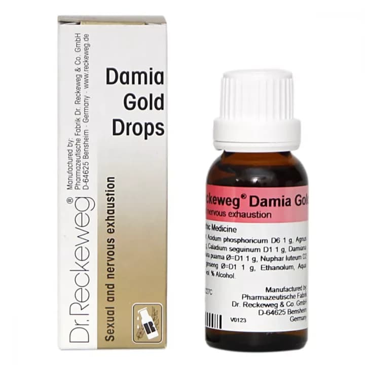 Dr Reckeweg R 109 Damia Gold Drops 22 Ml Reckew 2