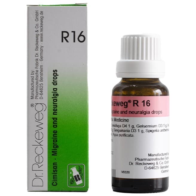 Dr Reckeweg R 16 Migraine & Neuralgia 2