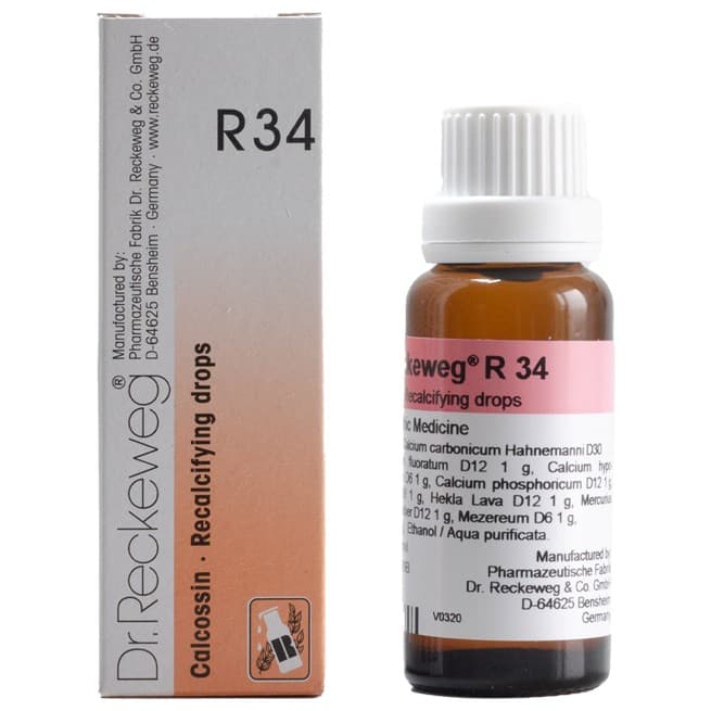 Dr Reckeweg R 34 Recalcifying 2