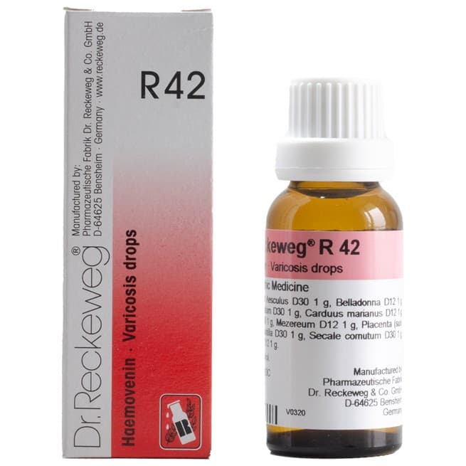 Dr Reckeweg R 42 Venous Stasis,Varicosis 2