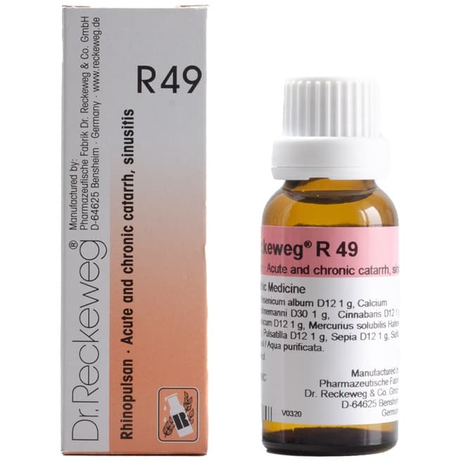Dr Reckeweg R 49 Acute,Chronic Catarrh 2