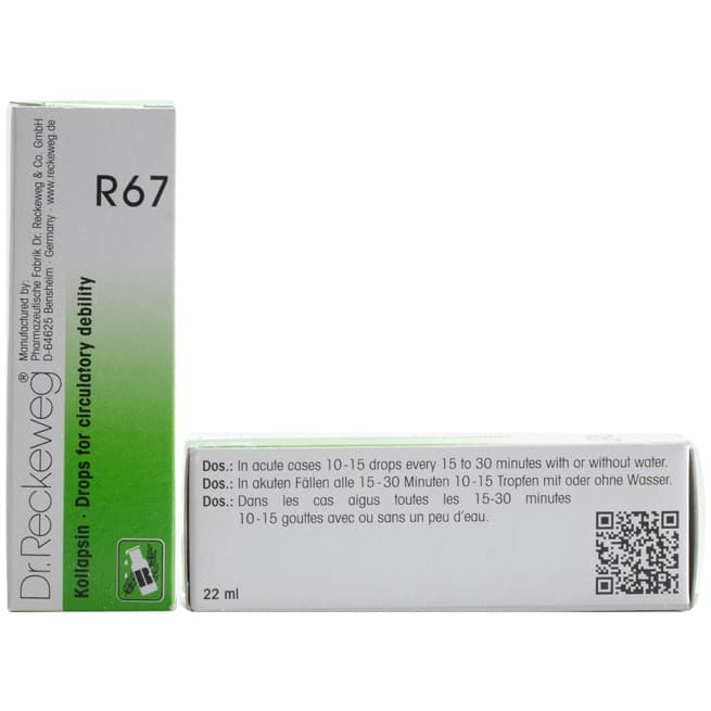 Dr Reckeweg R 67 Circulatory Debility 3