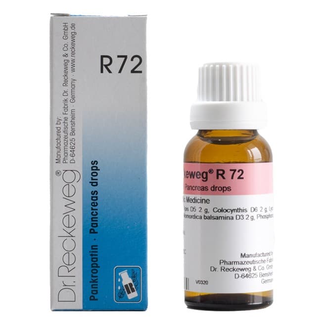 Dr Reckeweg R 72 Pancreas 2