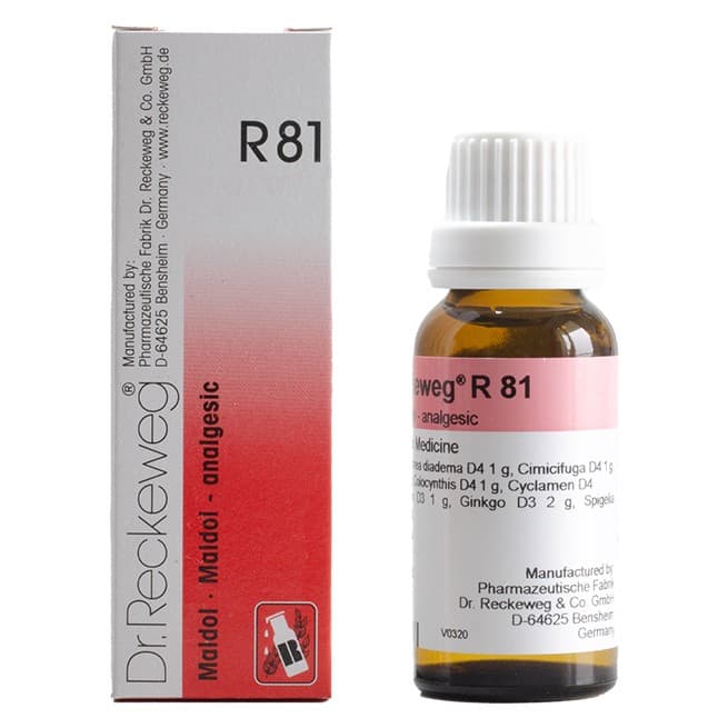 Dr Reckeweg R 81 Maldol Analgesic 2