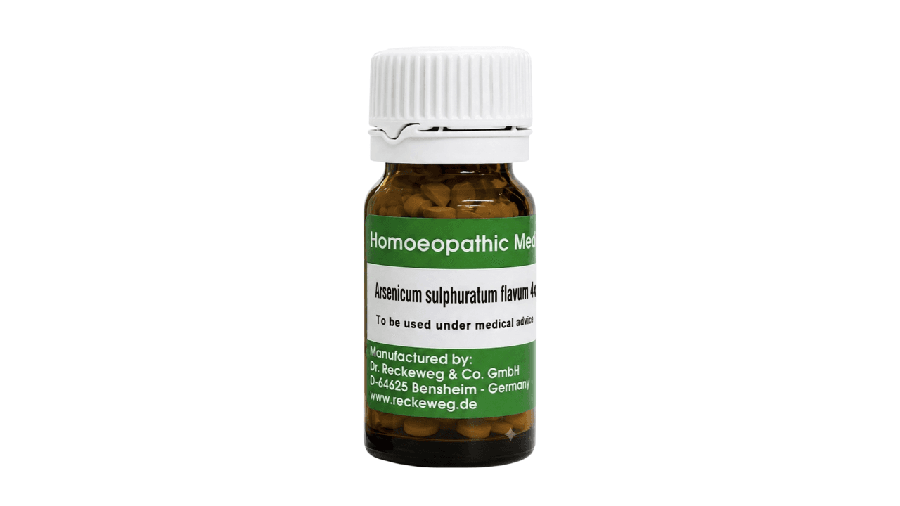 Arsenicum Sulphuratum Flavum 3