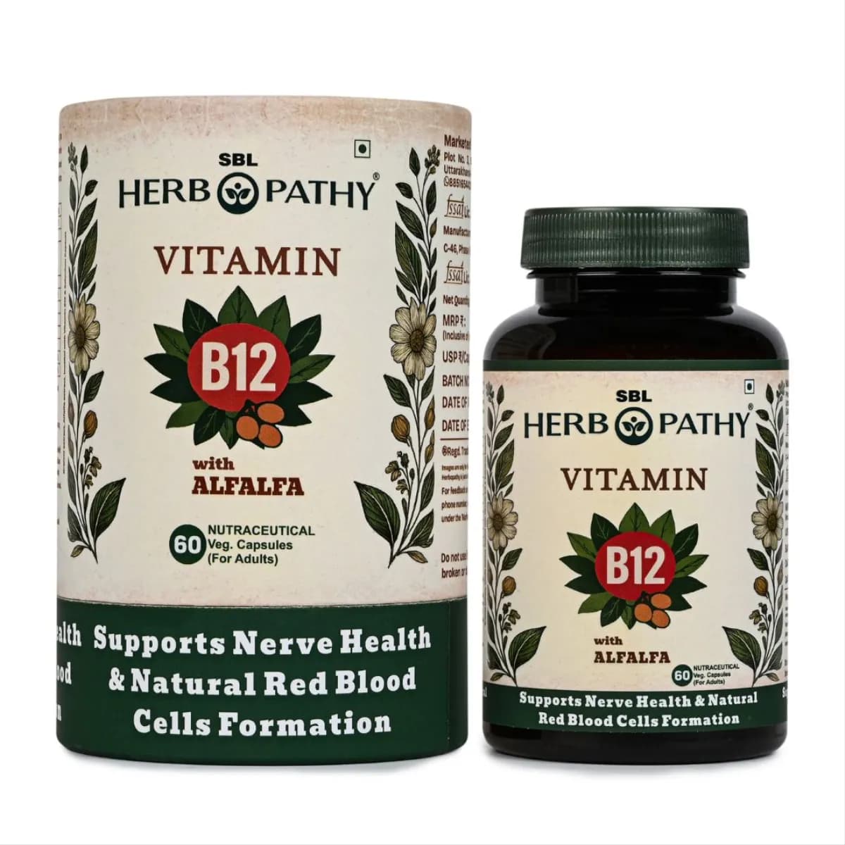 Vitamin B12 With Alfalfa Capsule
