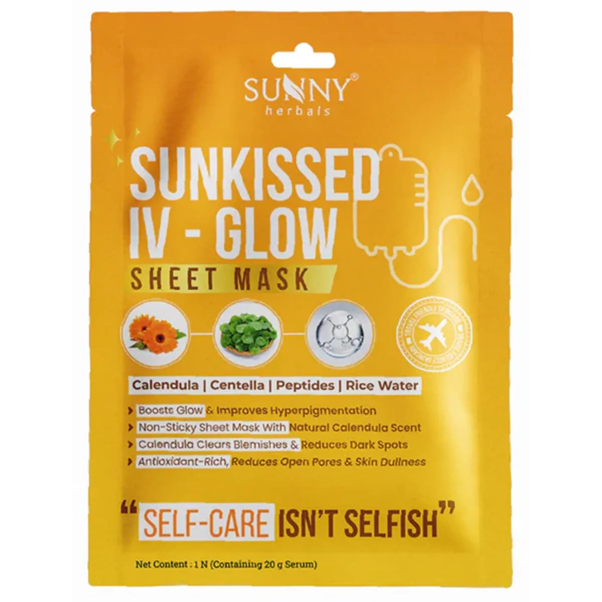 Sunny Sunkissed Iv Glow Sheet Mask