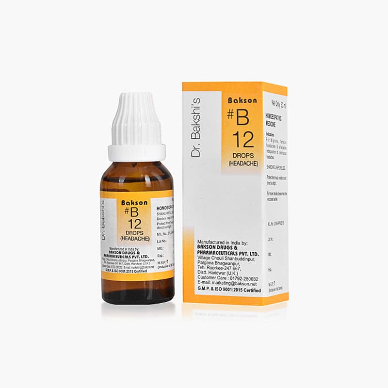 B12 DROPS (HEADACHE)