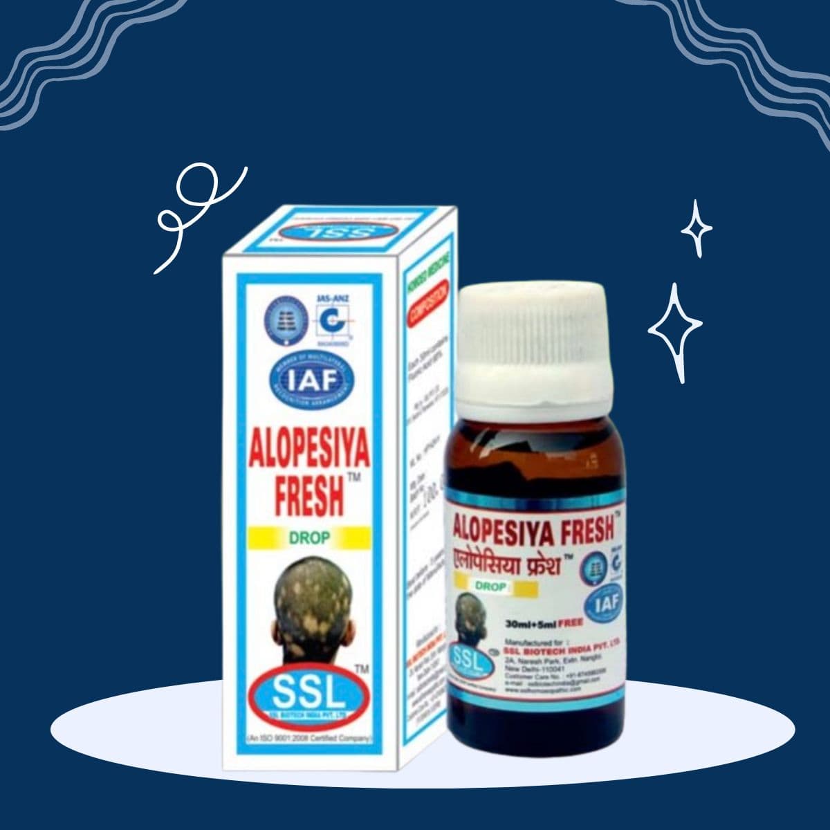 ALOPESIYA FRESH DROPS 35ML SSL BIOTECH