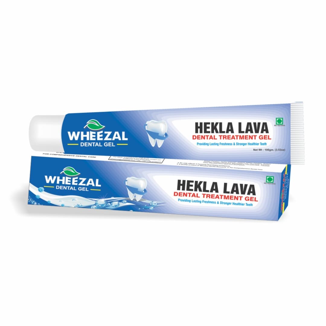 Wheezal Hekla Lava Dental Gel (100g)