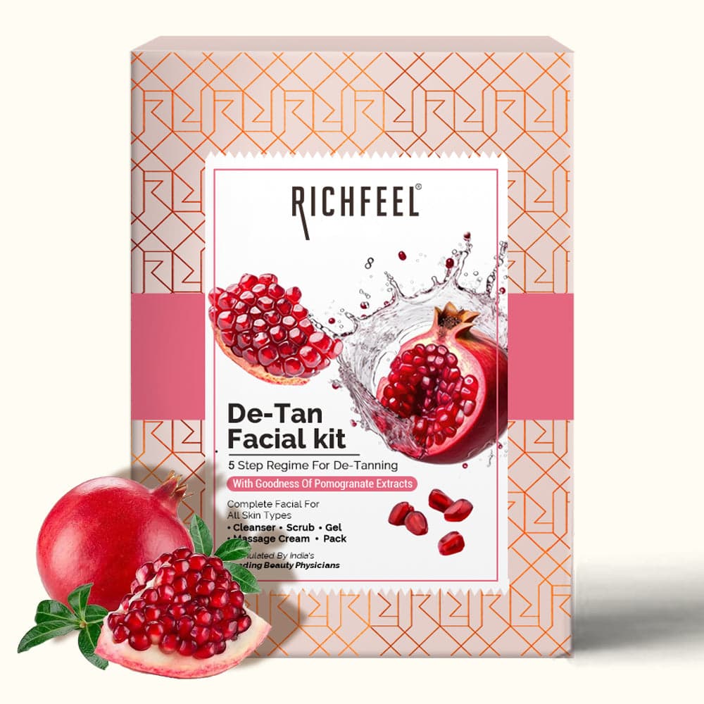 Richfeel De Tan Facial Kit 250g