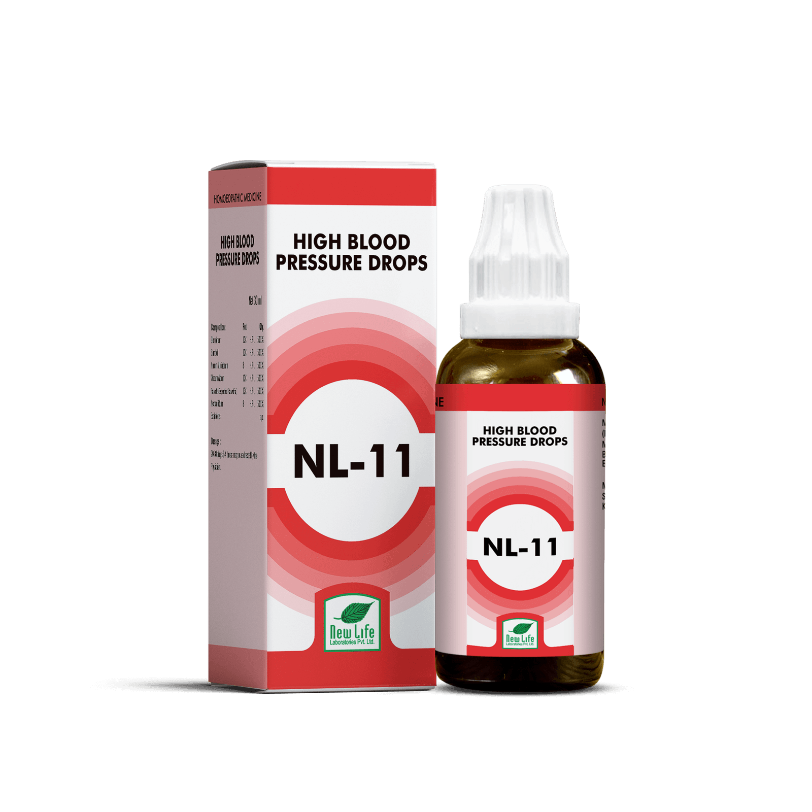 New Life NL 11 (High Blood Pressure Drops)