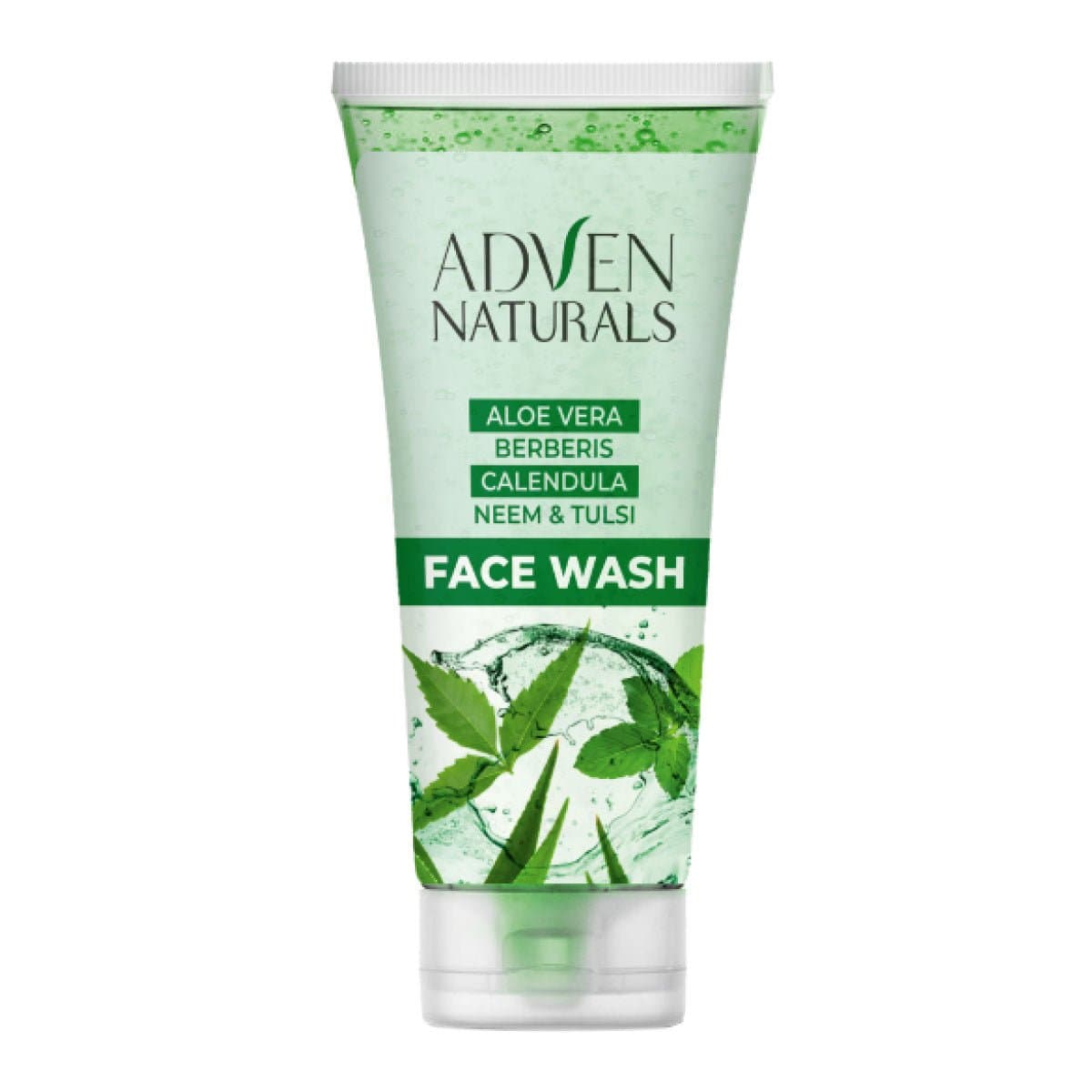 FACE WASH WITH ABC (ALOE VERA, BERBERIS, CALENDULA + NEEM & TULSI)