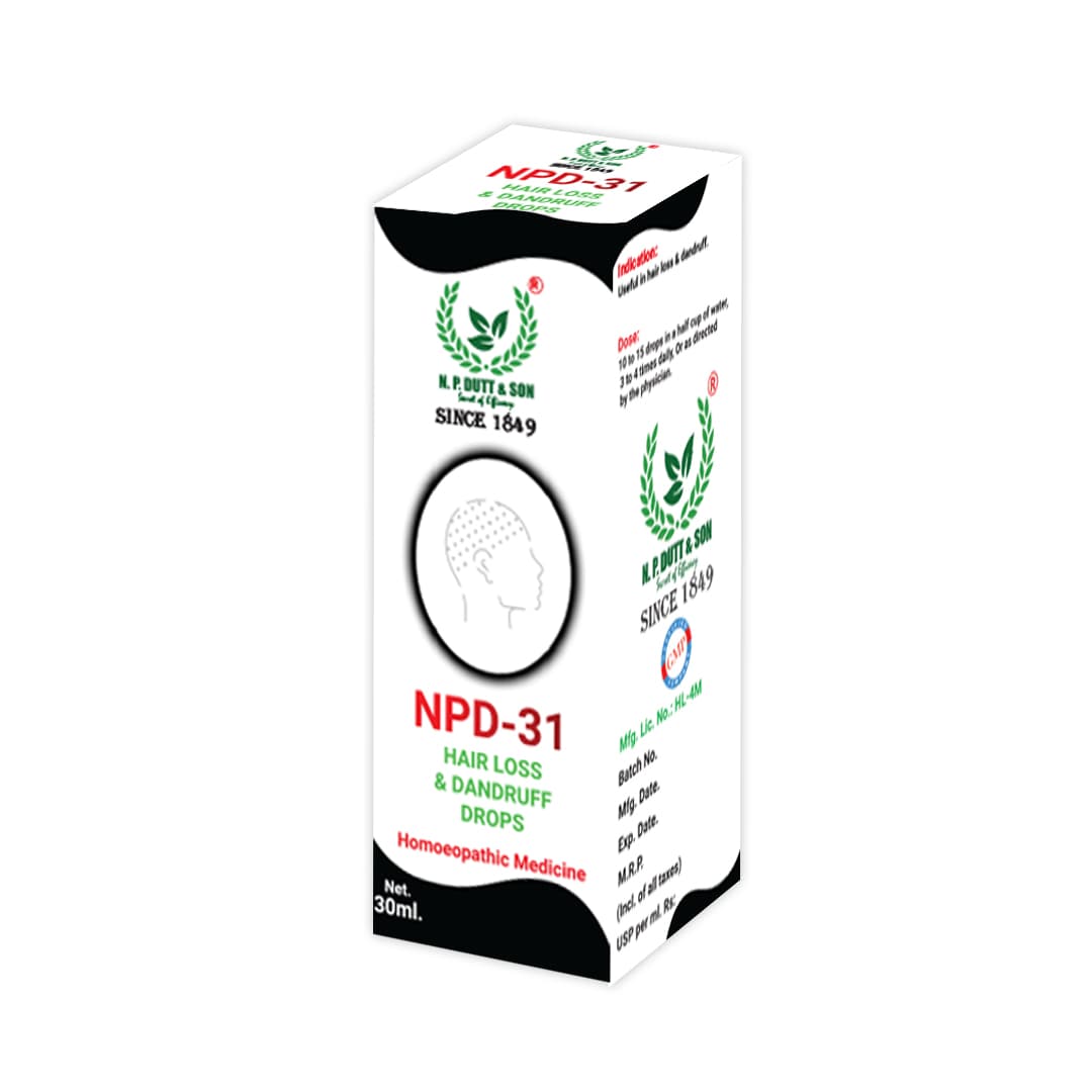 NPD DROP NO. 31 HAIR LOSS & DANDRUFF