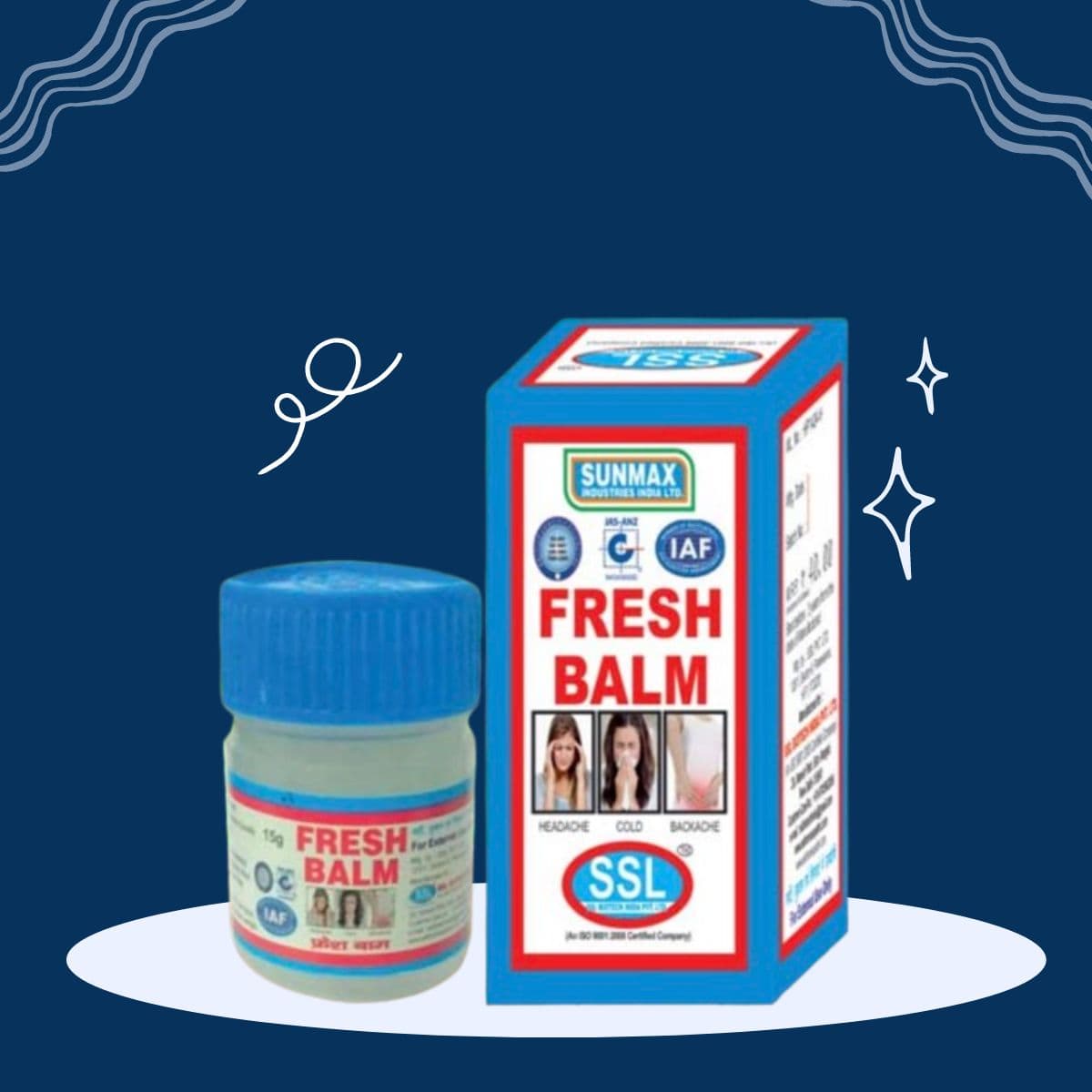 FRESH BALM 15GM