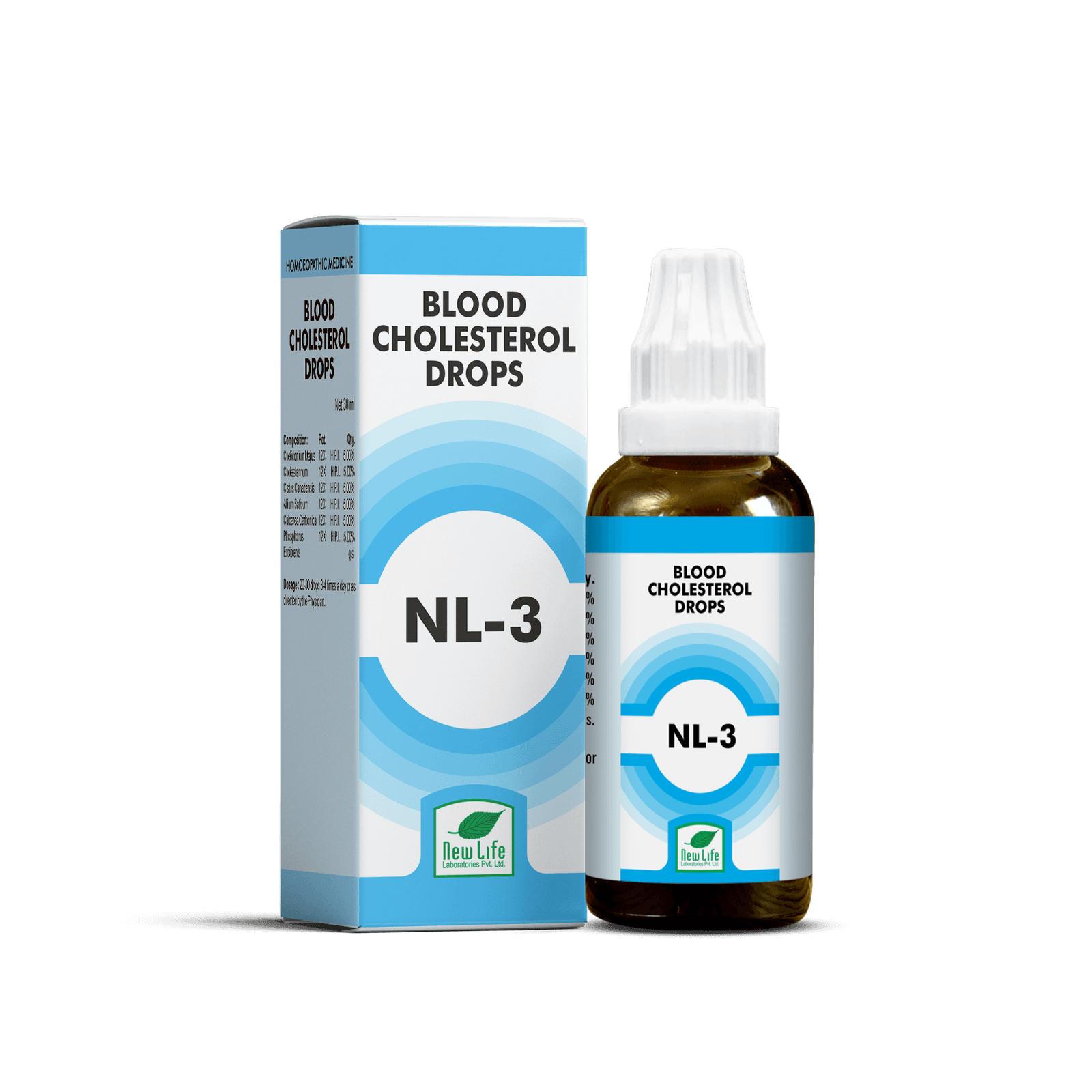 New Life NL 3 (Blood Cholesterol Drops)