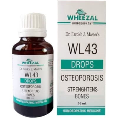 Wheezal Wl 43 Osteoporosis Drops 30ML
