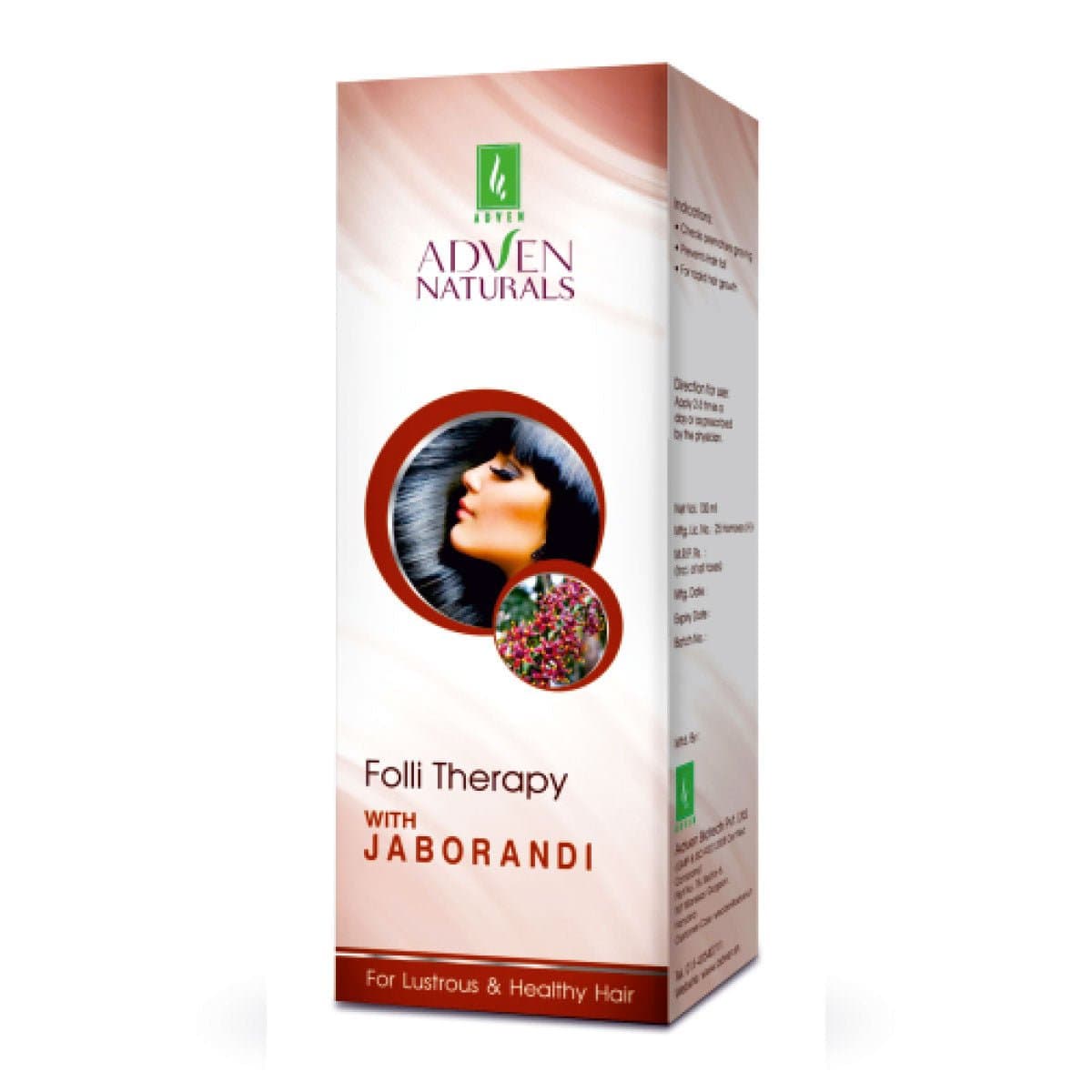 FOLLI THERAPY WITH JABORANDI MEDICATED OIL