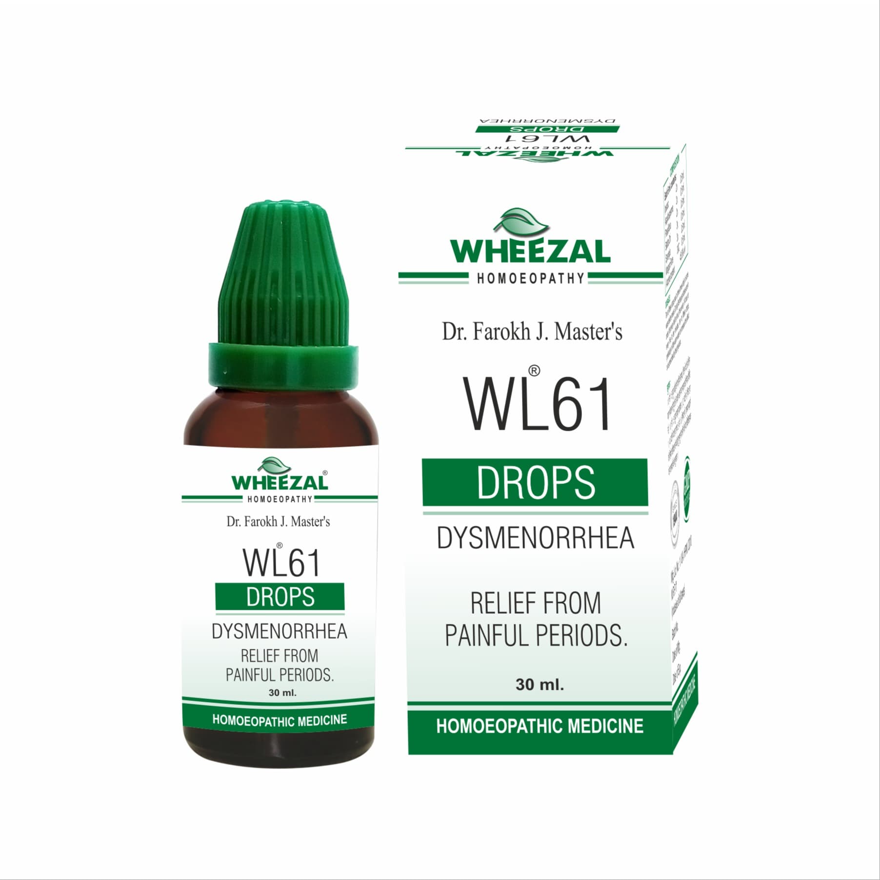 WHEEZAL WL 61 DYSMENORRHEA