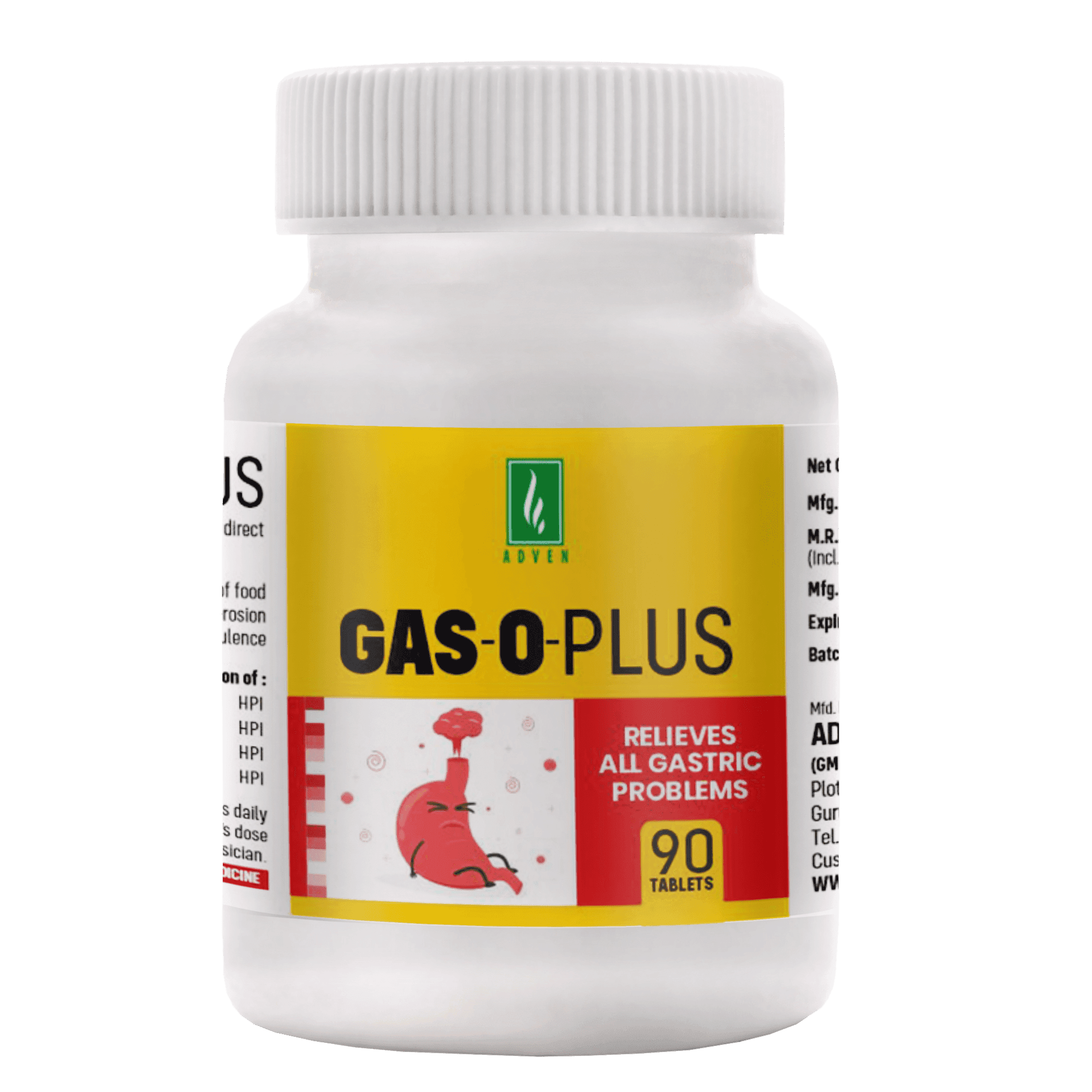 GAS O PLUS TABLETS