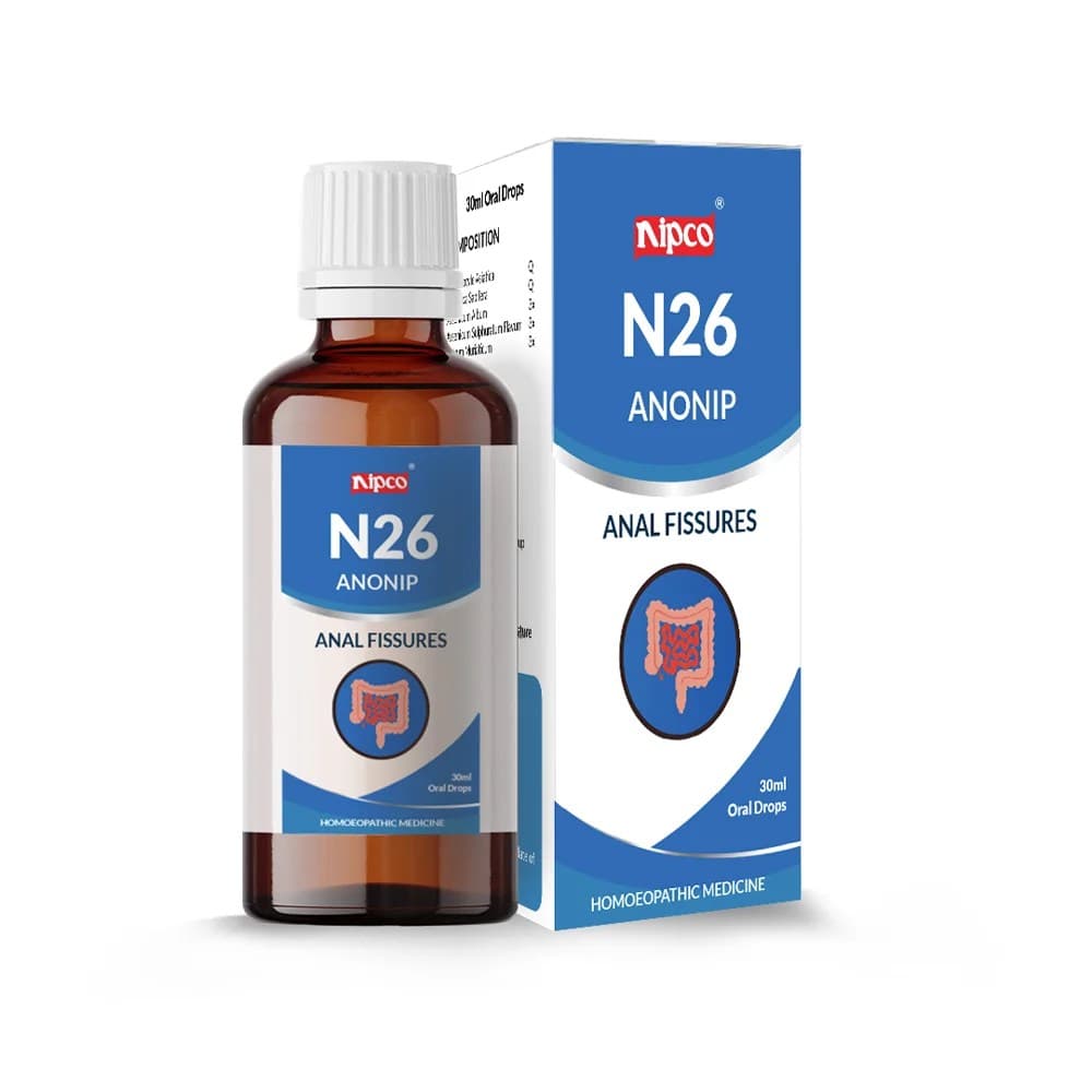 N26 (Anonip) Drops – Anal Fissures Drops