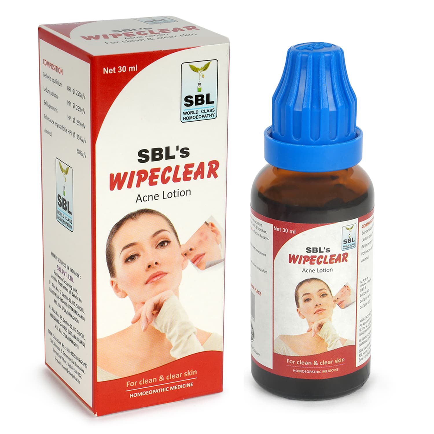 Wipe Clear Acne Lotion