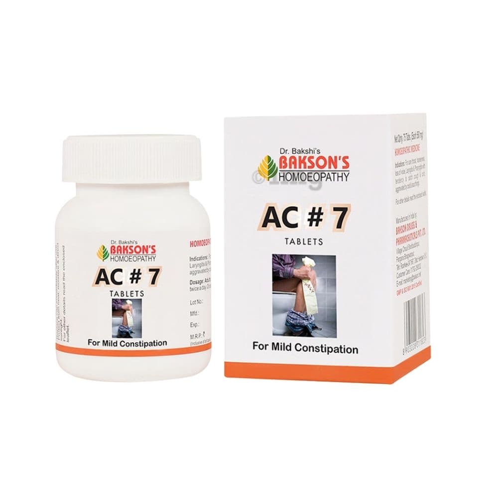 Bakson Ac 7 Tablet ( Mild Constipation )