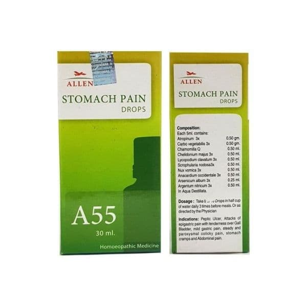 Allen A55 Stomach Pain