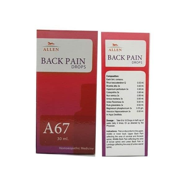Allen A67 Back Pain