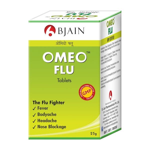 BJain Homeopathic Omeo Flu Tablets