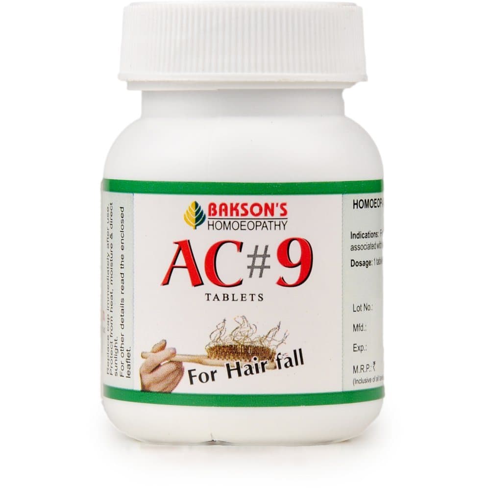 Bakson Ac 9 Tablet ( Hair Fal L)