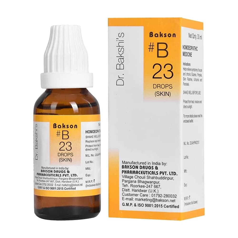 Dr Bakshis B Drop 23 Skin