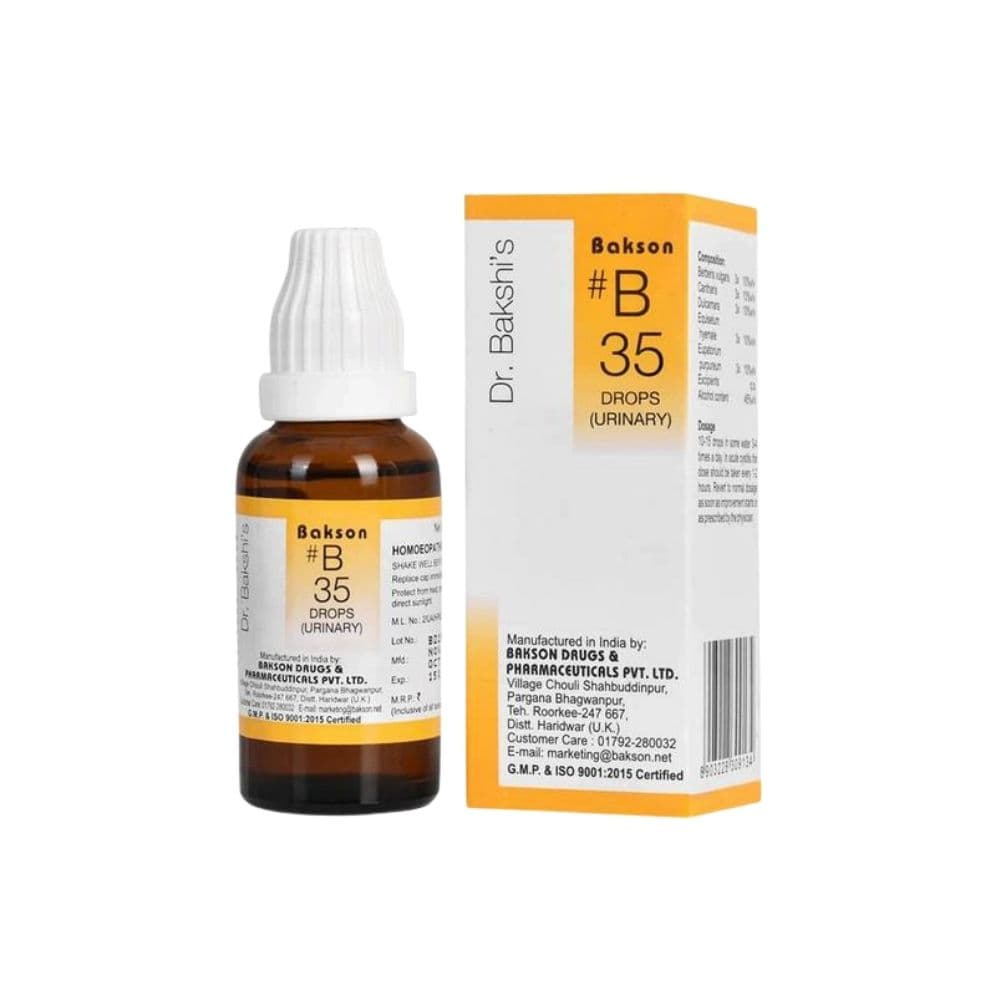 Dr Bakshis B Drop 35 Urinary