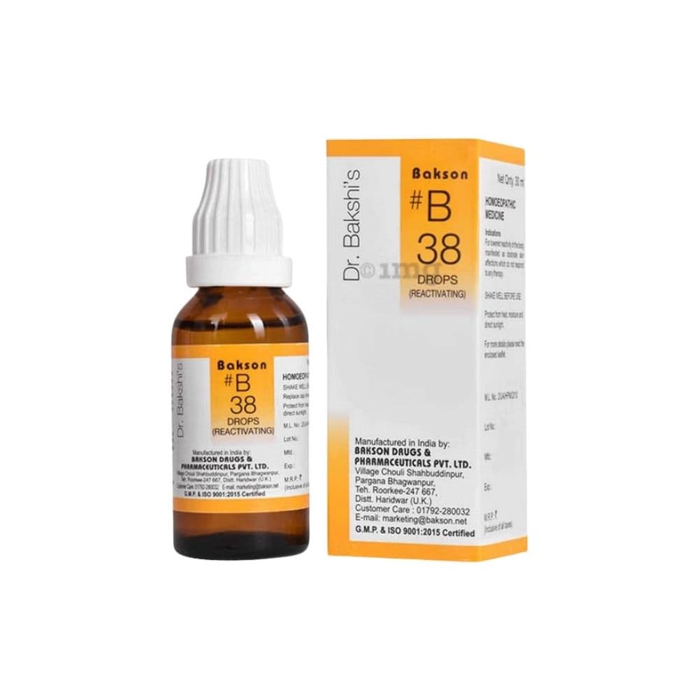 Dr Bakshis B Drop 38 Reactivating