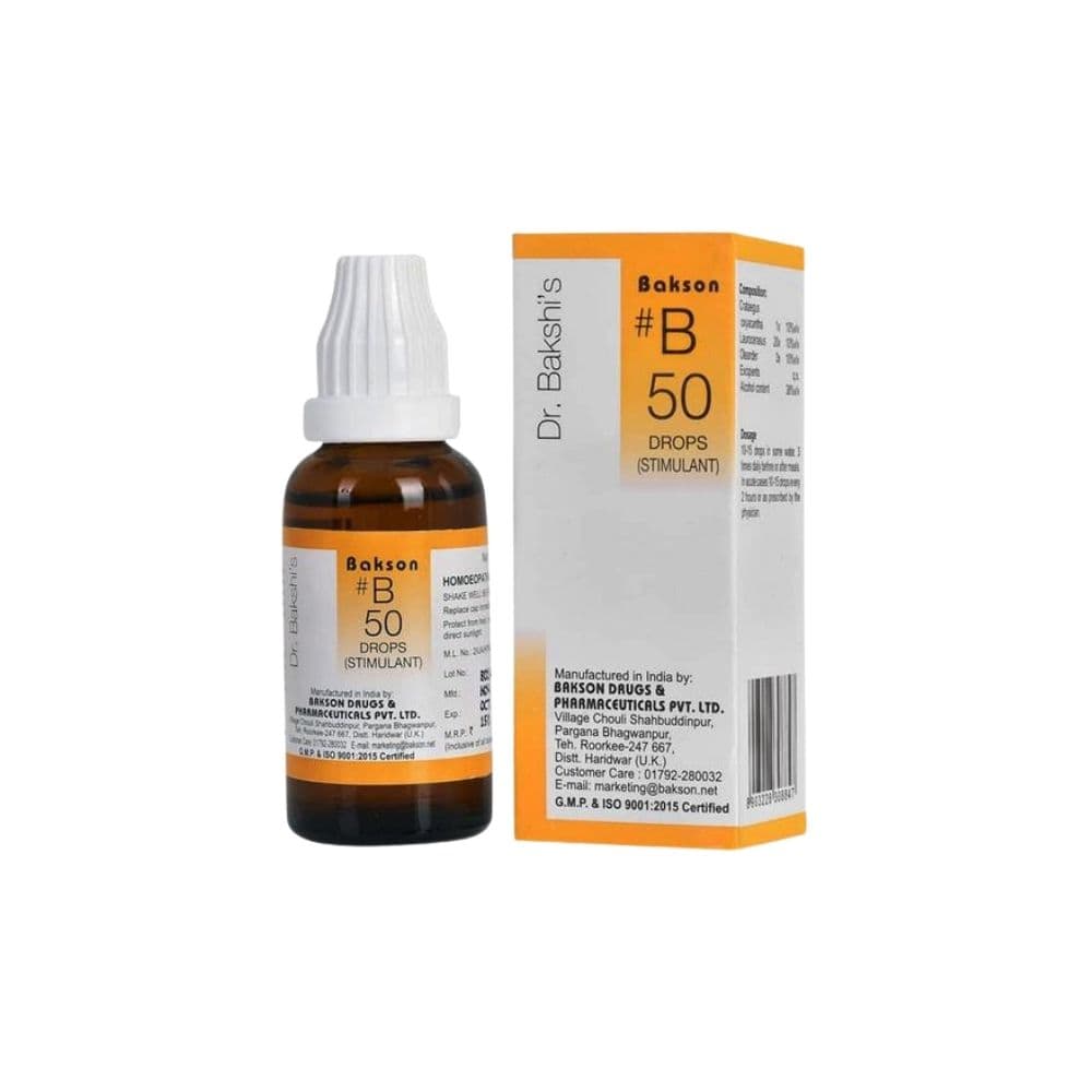 Dr Bakshis B Drop 50 Stimulant