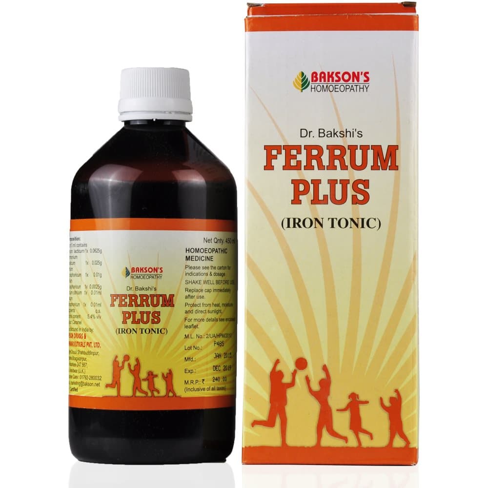 FERRUM PLUS SYRUPS (IRON TONIC)