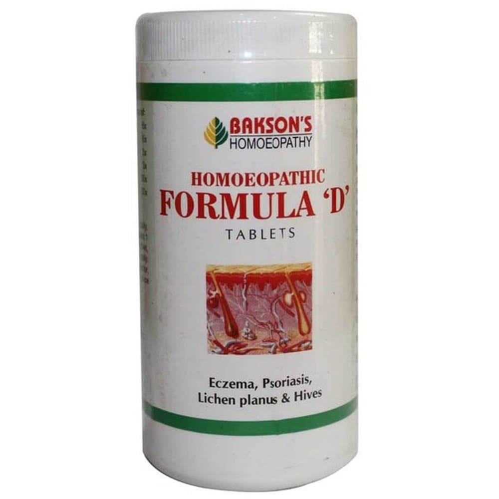 FORMULA 'D' TABLETS