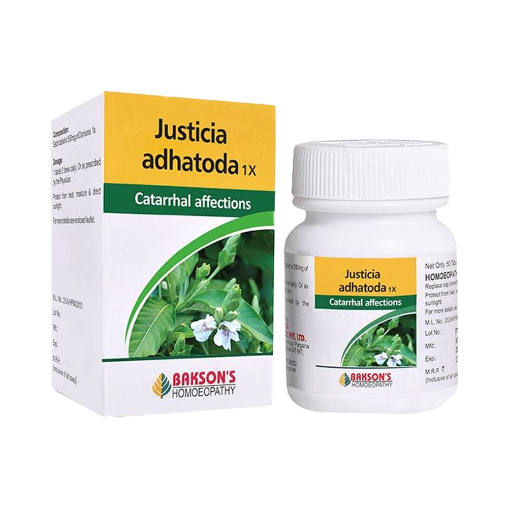 Justicia Adhatoda Tablet