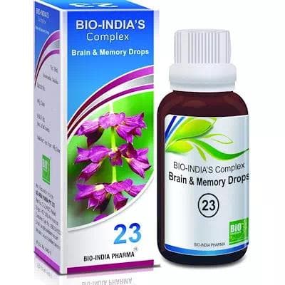 Bio India Complex No 23 Brain & Memory Drops