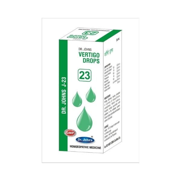 Dr Johns J 23 Vertigo Drops