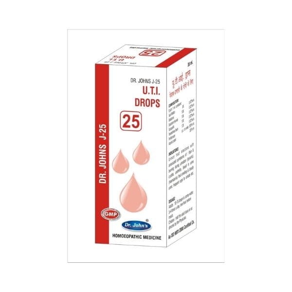 Dr Johns J 25 U.T.I Drops
