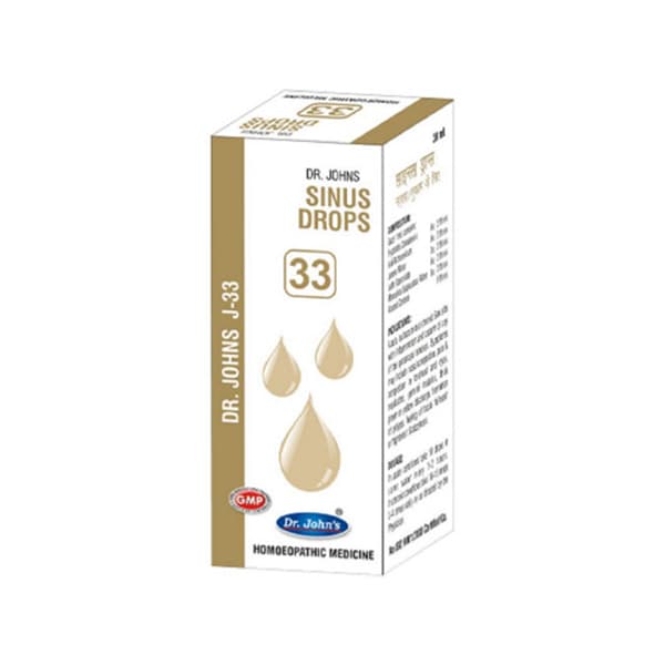 Dr Johns J 33 Sino Cid Drops