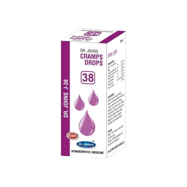 Dr Johns J 38 Cramp Aid Drops