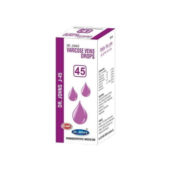 Dr Johns J 45 Varico Aid Drops